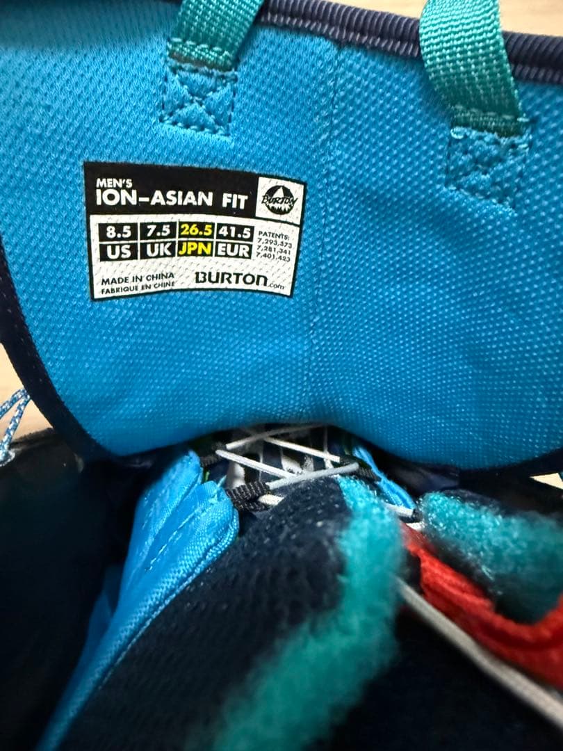 Burton 男性用スノーボードブーツ ネイビー 26.5cm