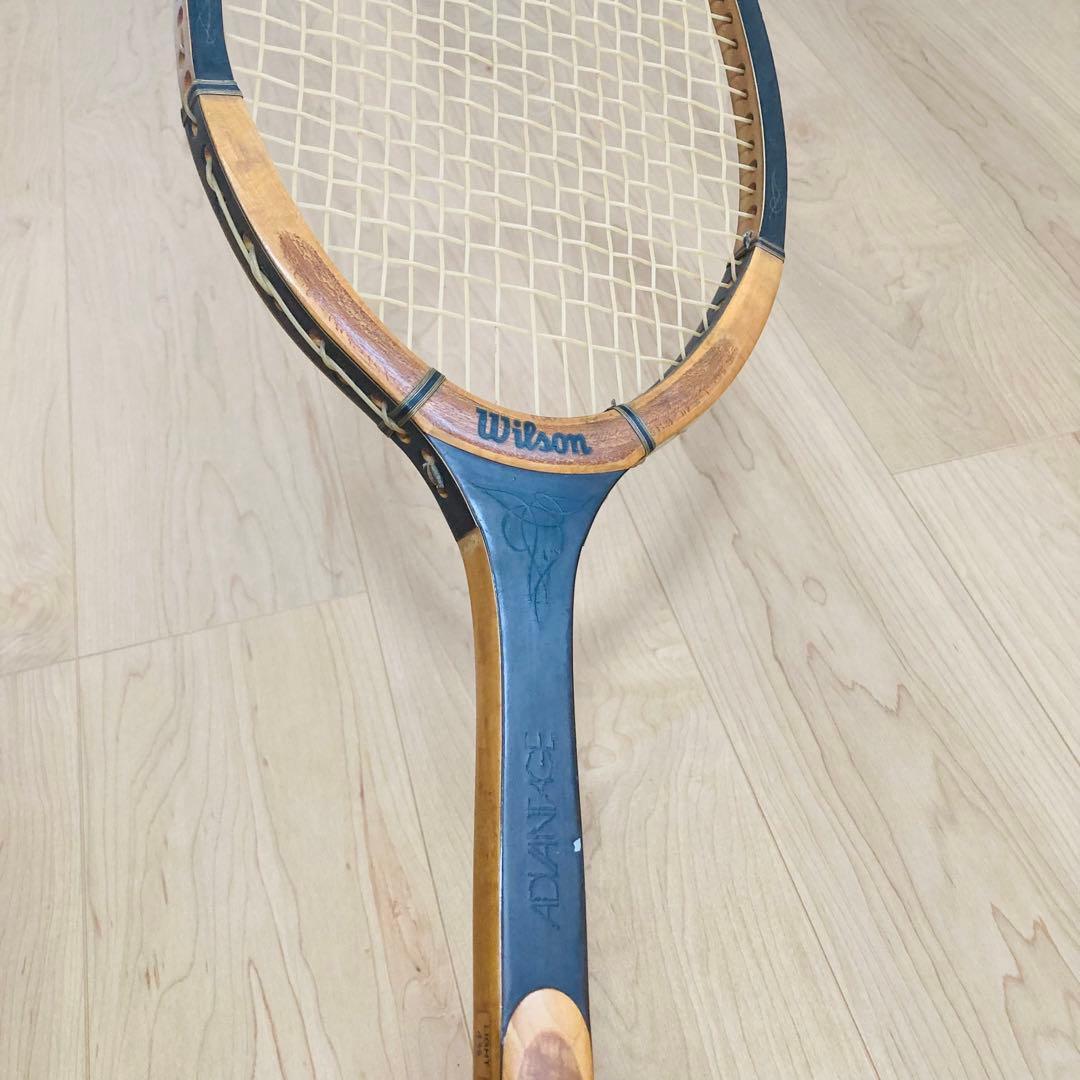 ★激レア★Wilson ADVANTAGE アドバンテージ 木製ラケット G3