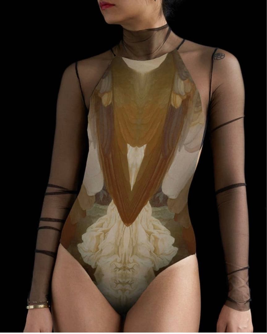 超美品　MALDIRE バレエ　レオタード stina