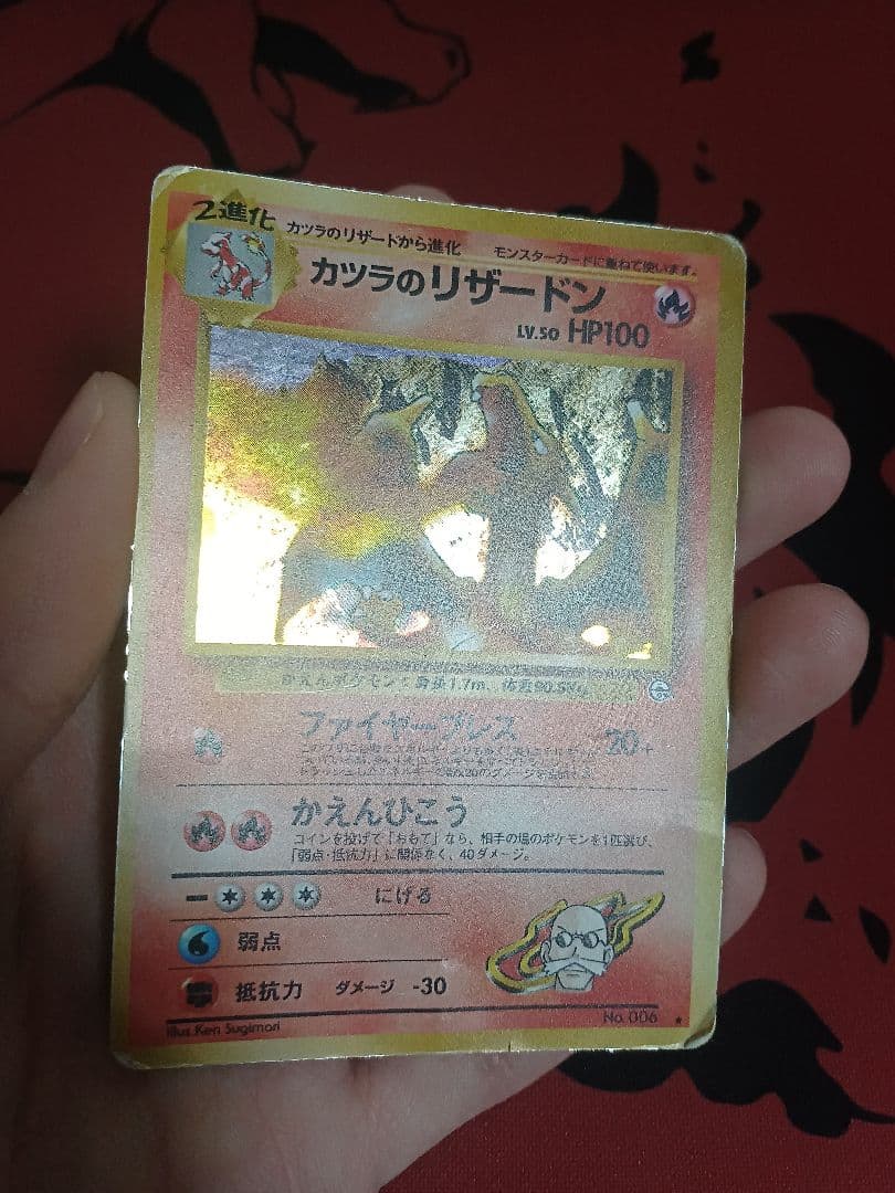 最安値　カツラのリザードン