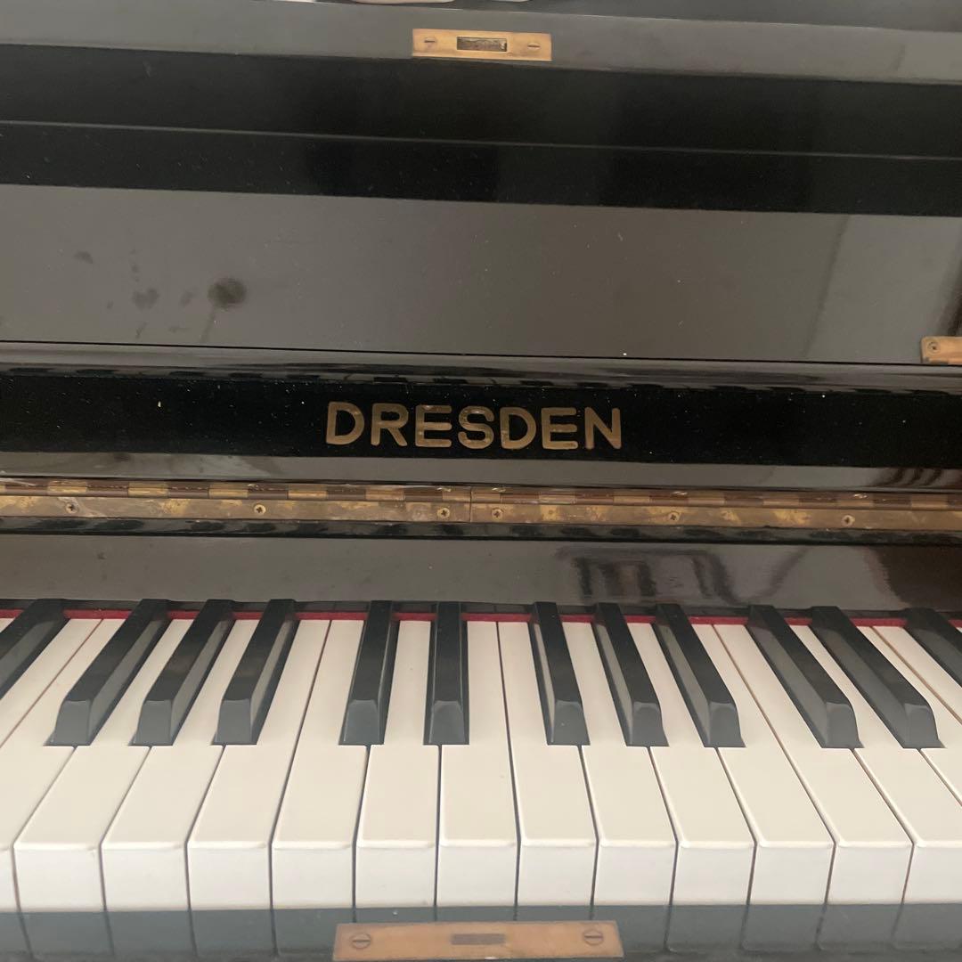 最終値下げ◯希少◯DRESDEN アップライトピアノ 黒