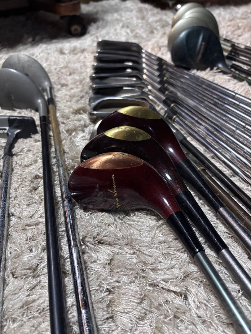 ミズノ他 クラブセット クラブ合計23本 ゴルフバッグ HONMA XXIO