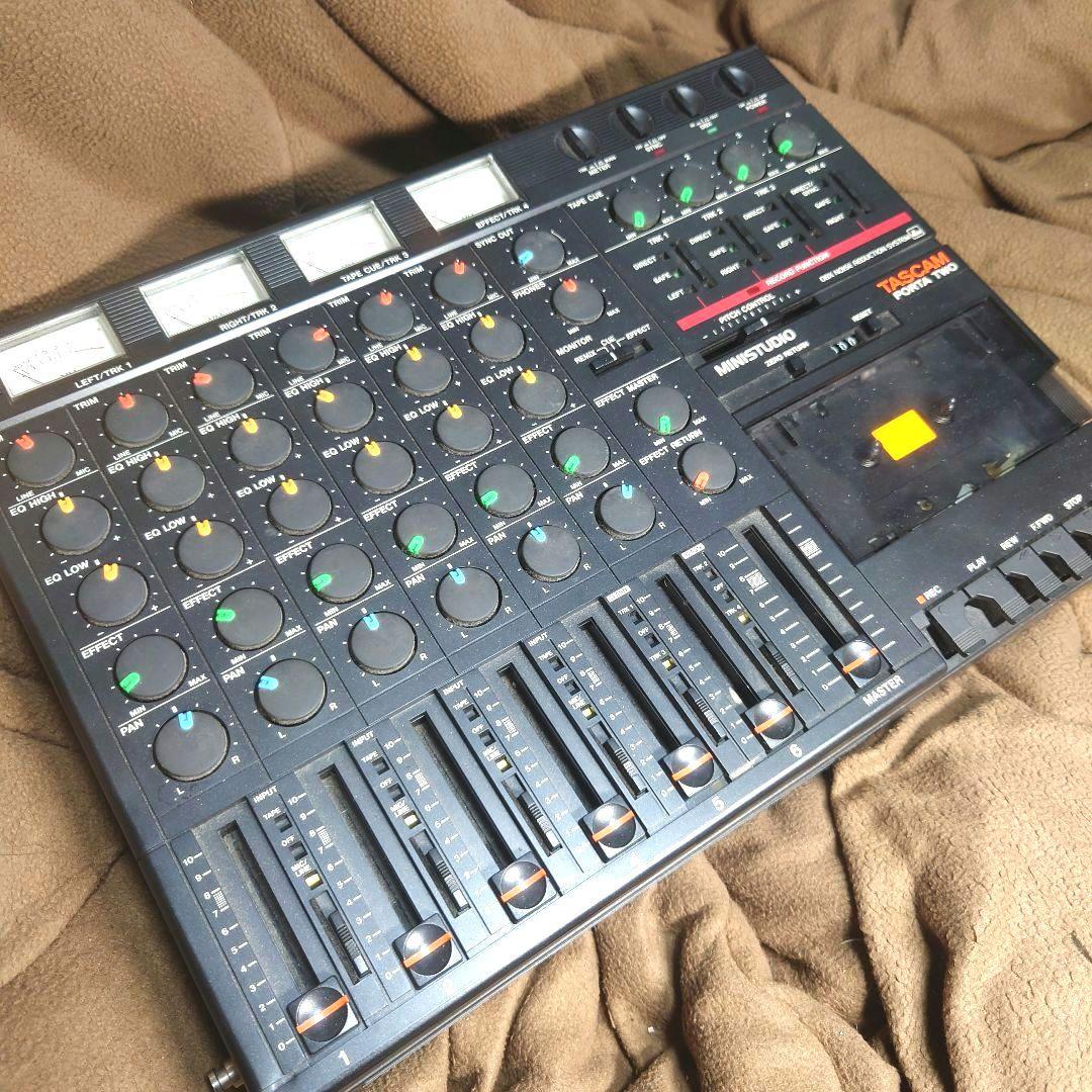 タスカム★ジャンク品ミニスタジオPORTA TWO★カセットMTR送料無料