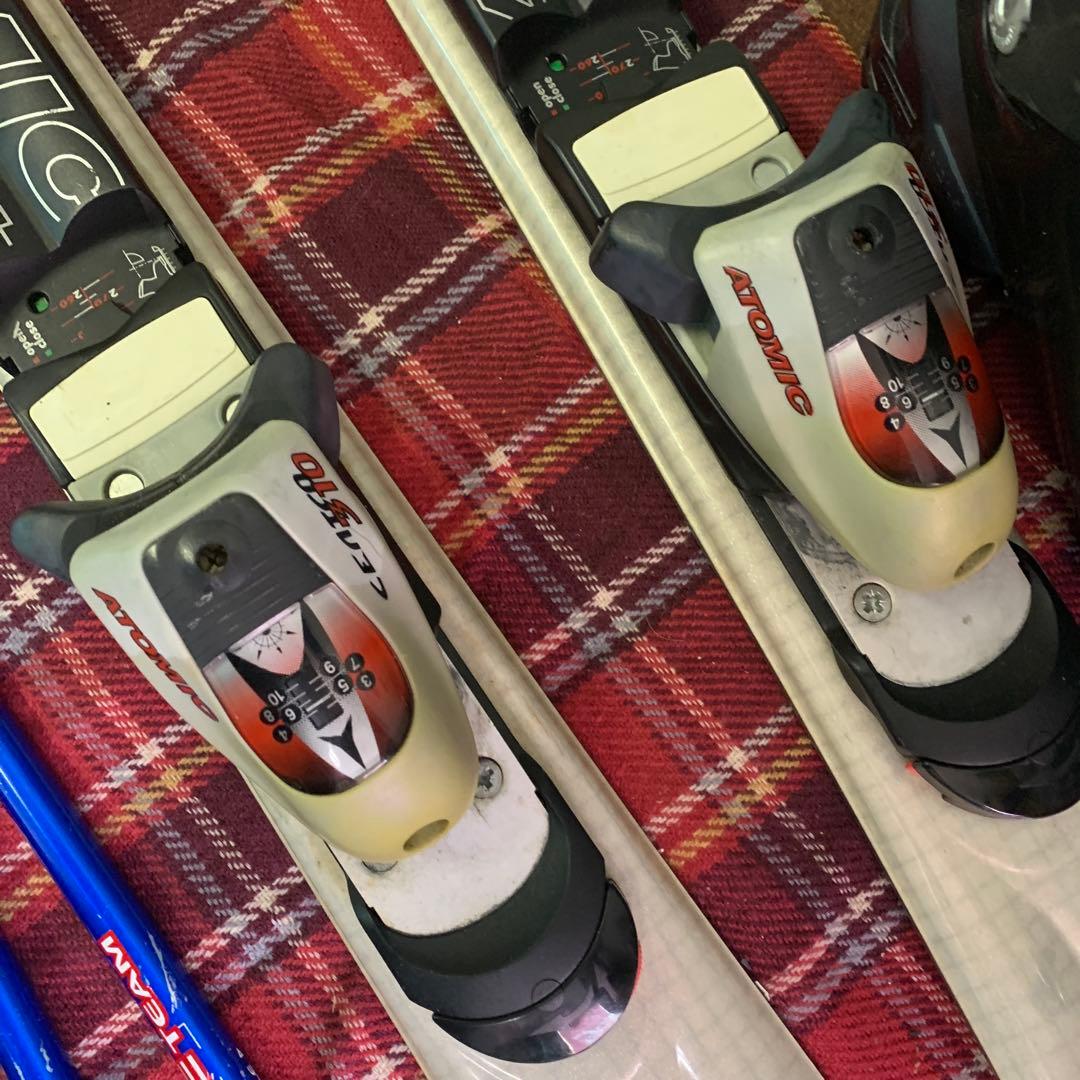 女性用ミッドスキー アトミック ブーツ ストック セット