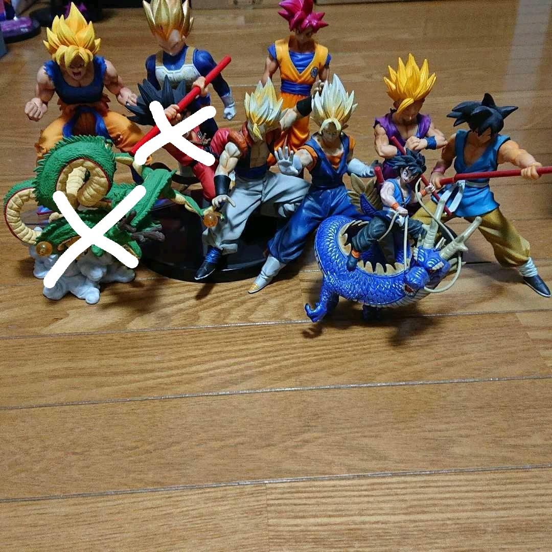 ドラゴンボール フィギュア 悟空 ベジータ ベジット ゴジータ 悟飯 神龍