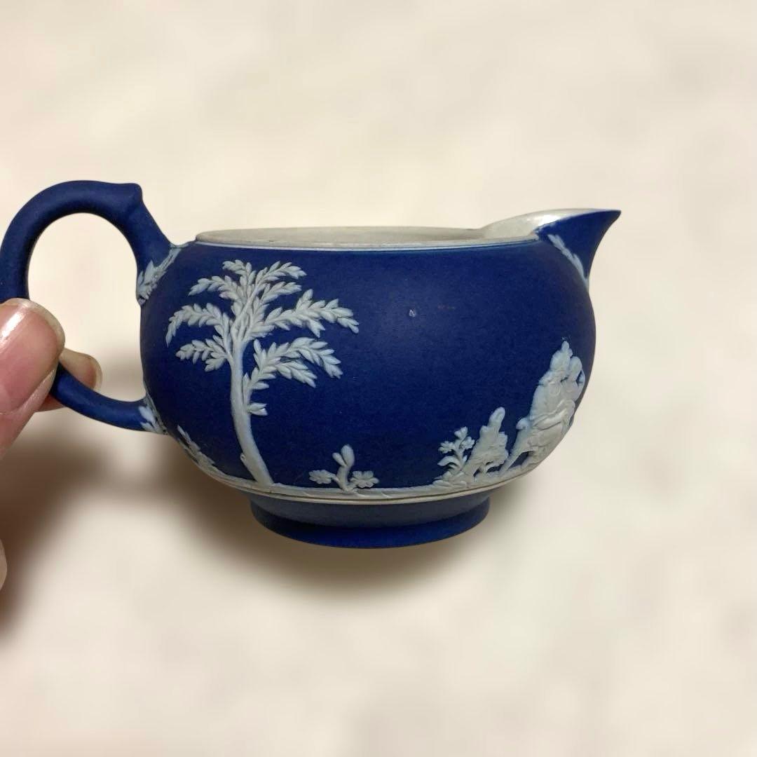 1900年頃のアンティーク? 英国ウェッジウッド　ディップドジャスパー 2点