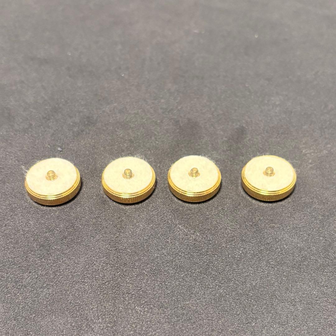 ヤマハ　チューバ　ピストンボタン　金メッキ