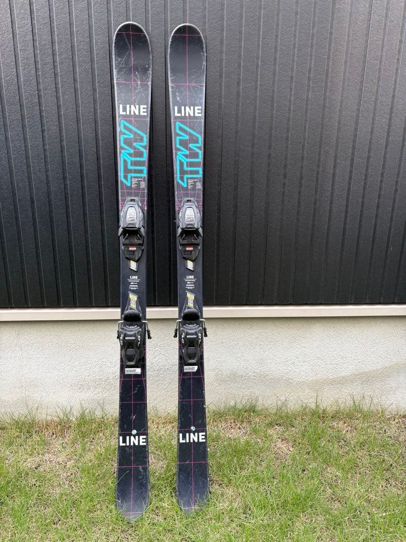 LINE TW スキー バインディング付き