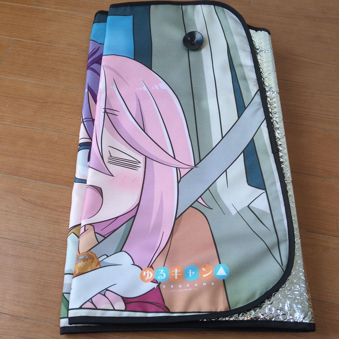 ゆるキャン△ サンシェード 桜お姉ちゃんの車・なでしこ・リンver.