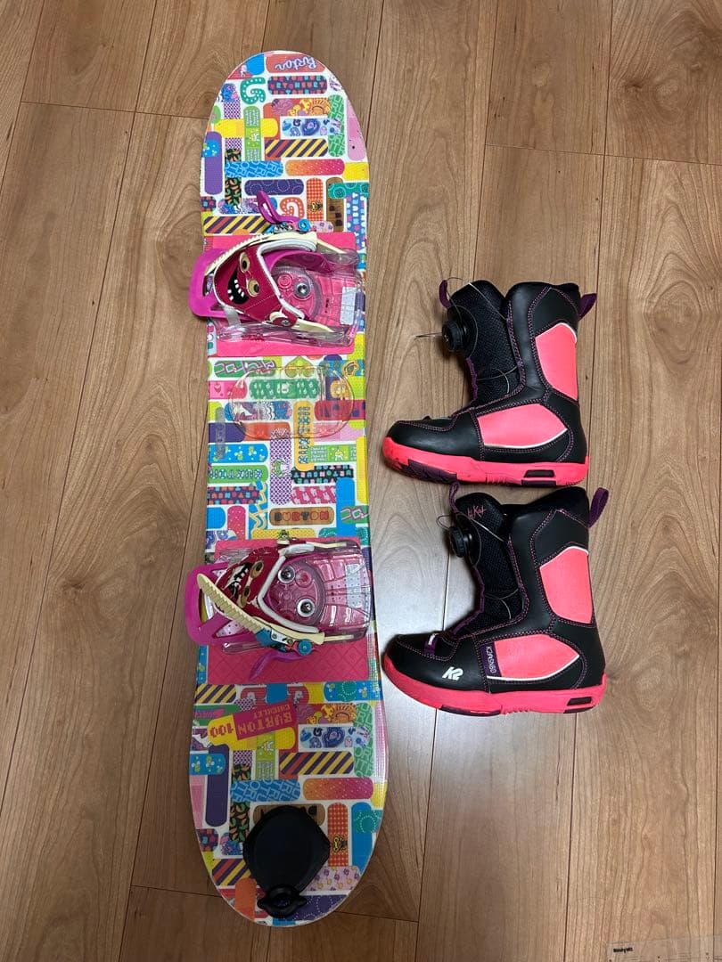 3点セット Burton K2 スノーボード ブーツ