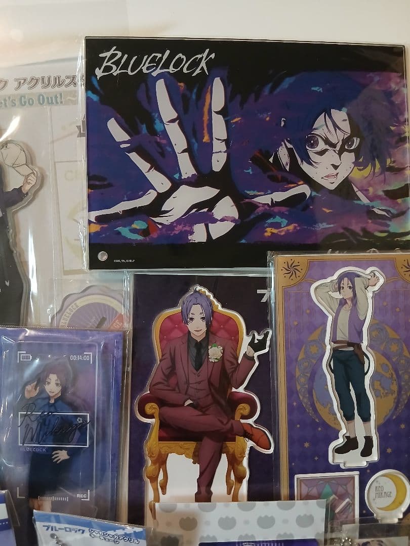 ブルーロック　グッズ　アクリルスタンド　御影玲王　20点まとめ売り