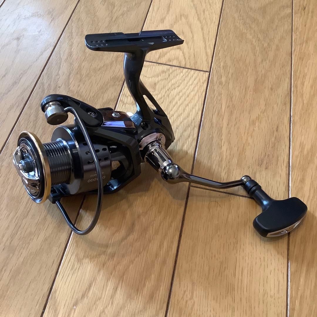 遠投ショアジギ　5ピース2.4mスピニングロッド&スピニングリール5000番