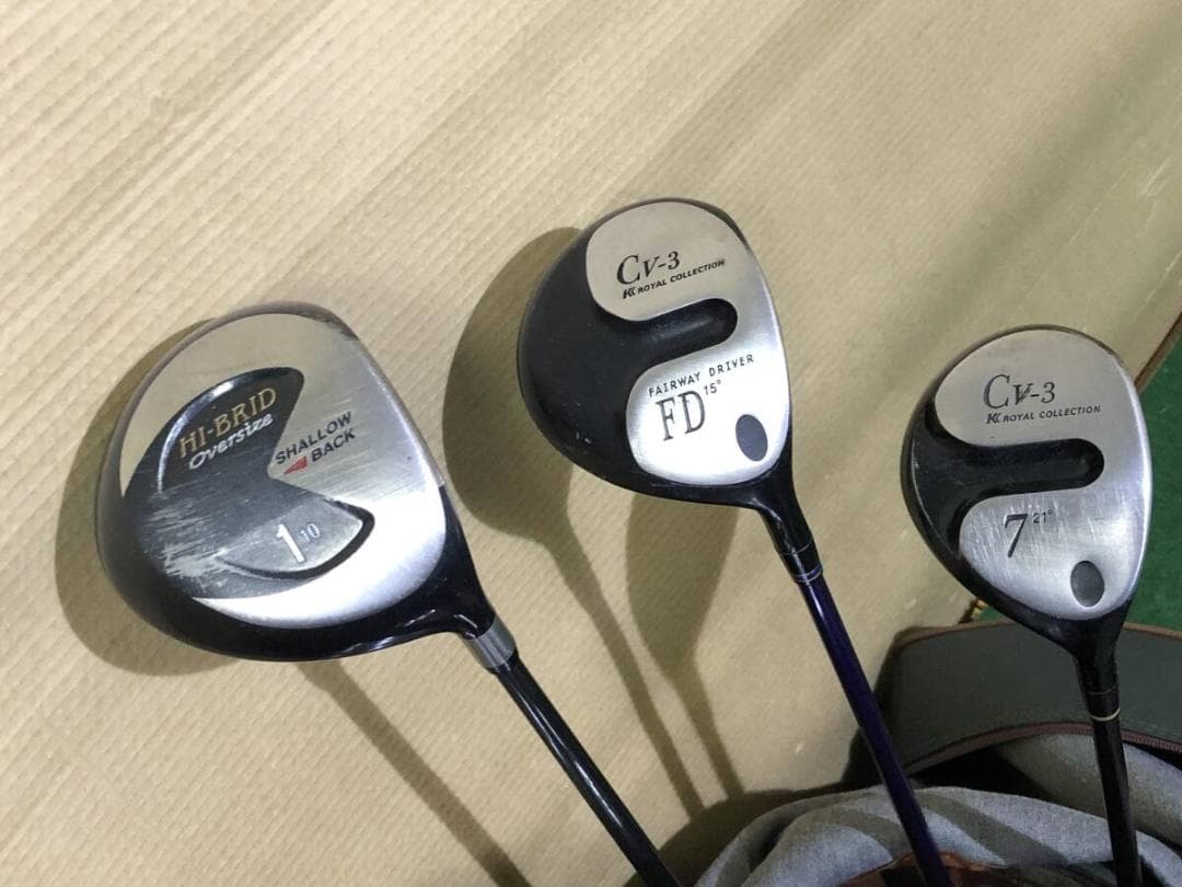 【商品名】男性向け「右打ち用」 中古ゴルフクラブセットウイルソン 混成 13本組