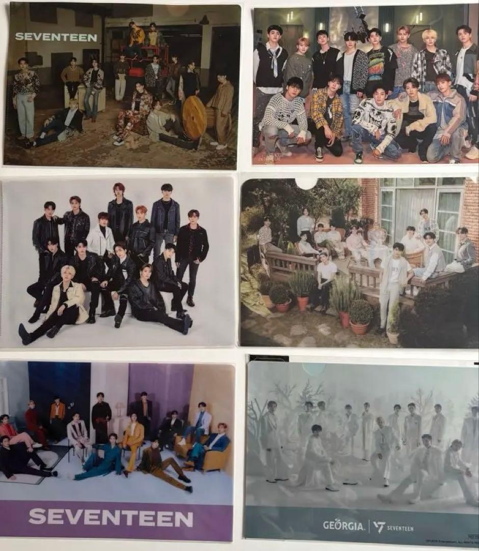 SEVENTEEN クリアファイル　まとめ　引退品