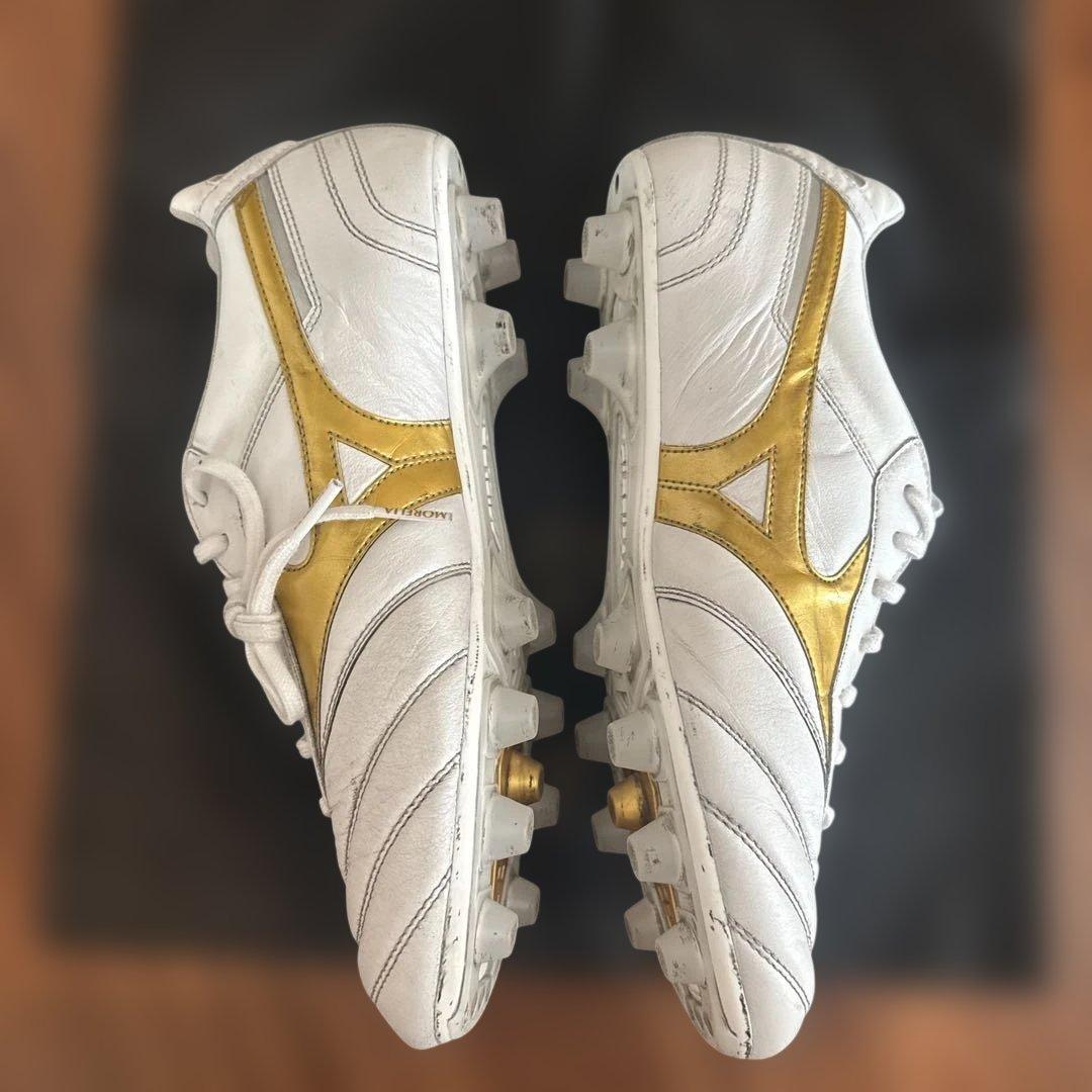 Mizuno Morelia モレリア2 japan 25.5 ゴールド　金