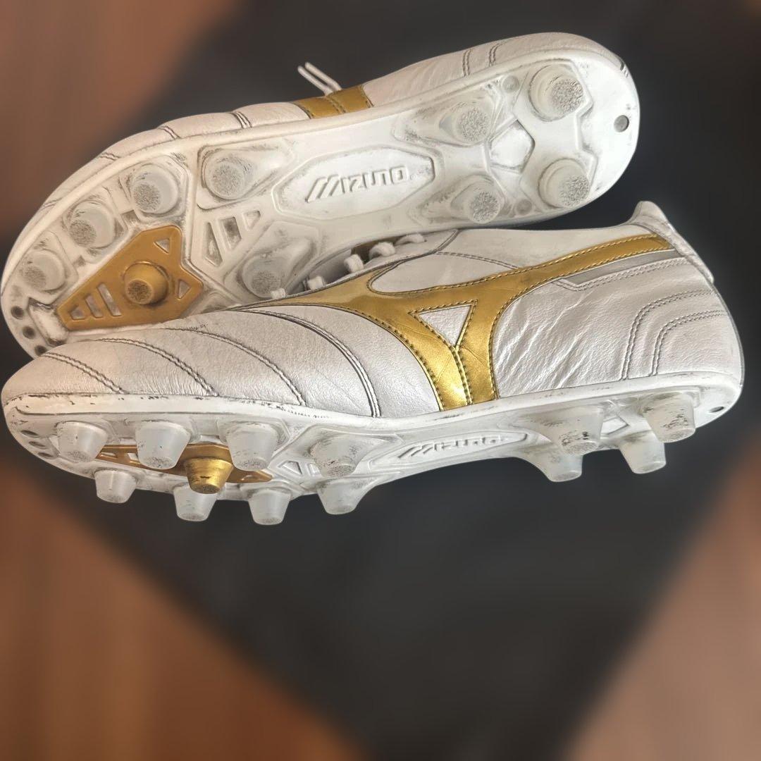 Mizuno Morelia モレリア2 japan 25.5 ゴールド　金