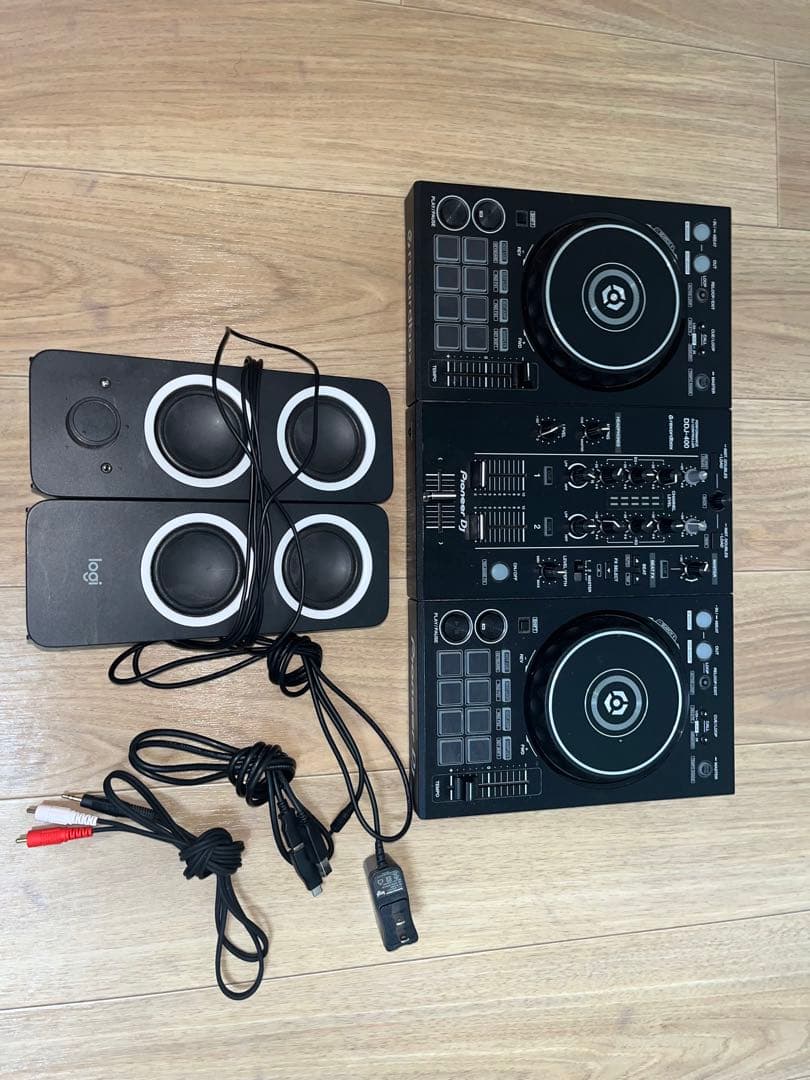 rekordbox DDJ-400 DJコントローラー　スピーカー付