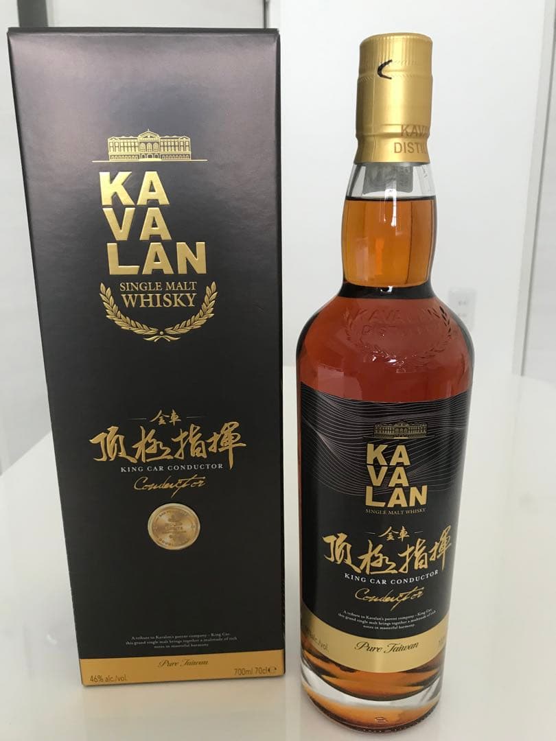 KAVALAN KING CAR CONDUCTOR +新品台灣金門高粱酒58%
