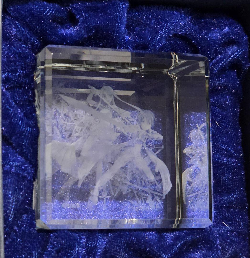 【送料込み】 SAO 10th Anniversary 特典 3Dクリスタル