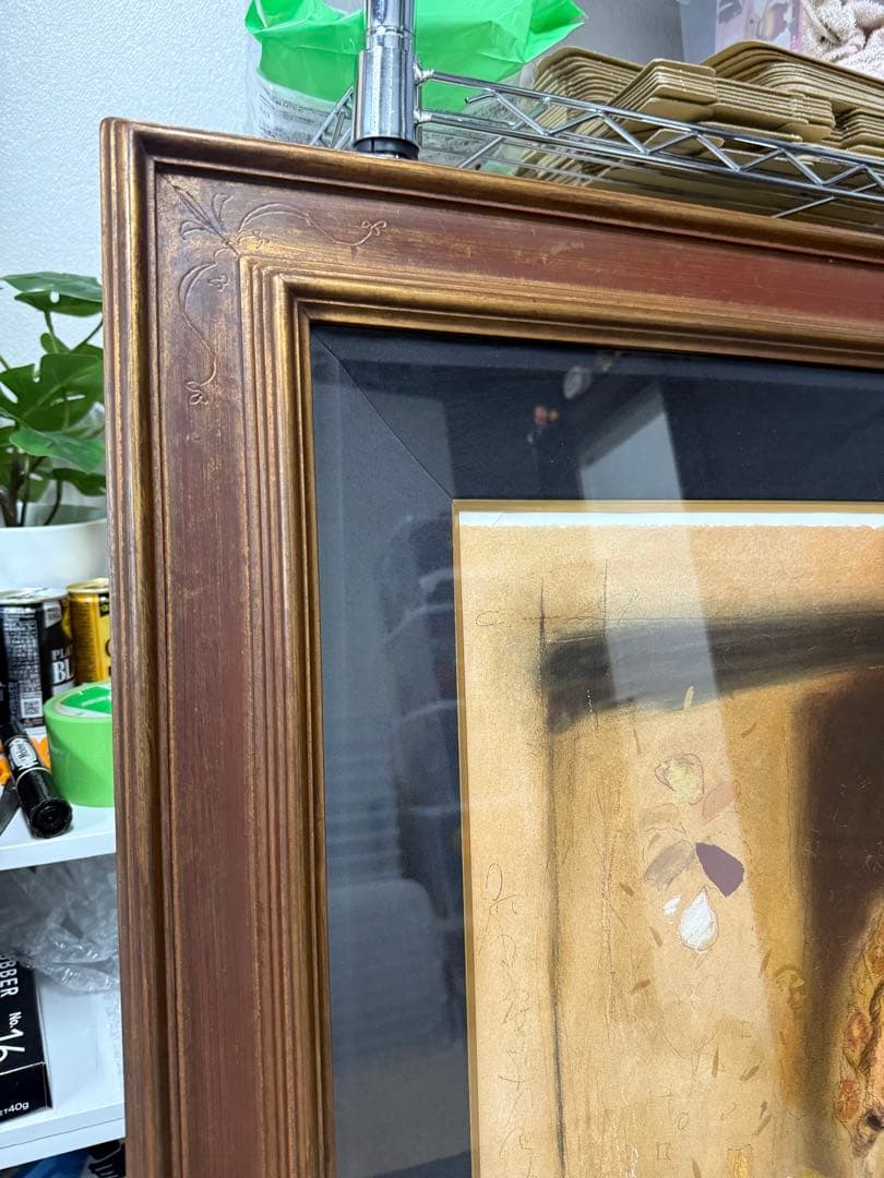 【真作保証】Roy Fairchild 肉筆サイン 大作額装済 シルクスクリーン