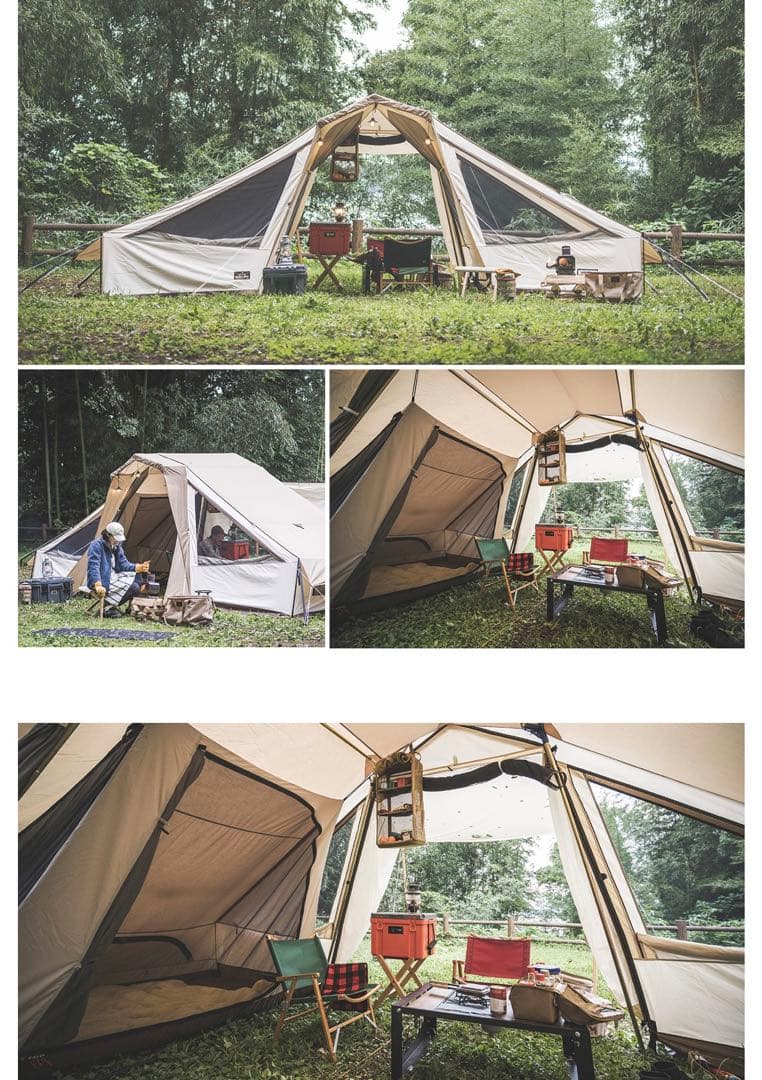 オガワ　オーナーロッジヒュッテレーベンキャンプ定価137500 アウトドア