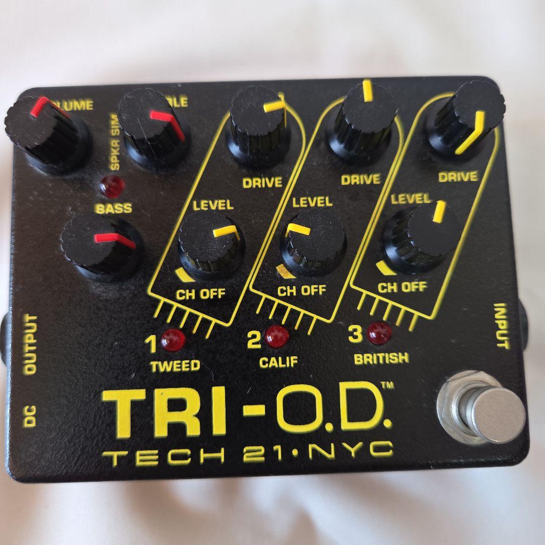 TECH 21 TRI-O.D. ギターエフェクター