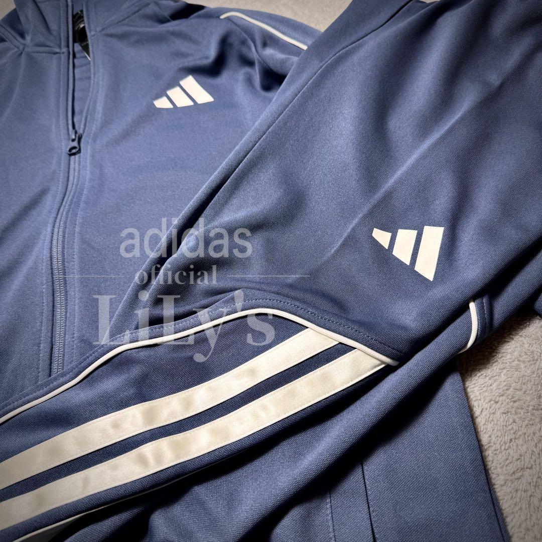 【2XLサイズ】adidas上下セットアップ　トラックスーツ　青　ブルー　新品