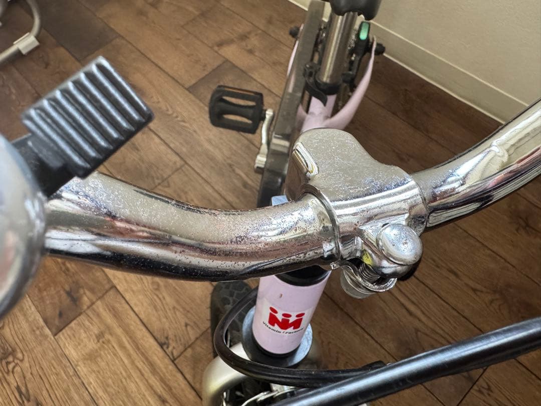 へんしんバイク2 パープル　幼児用自転車（空気入れつき）