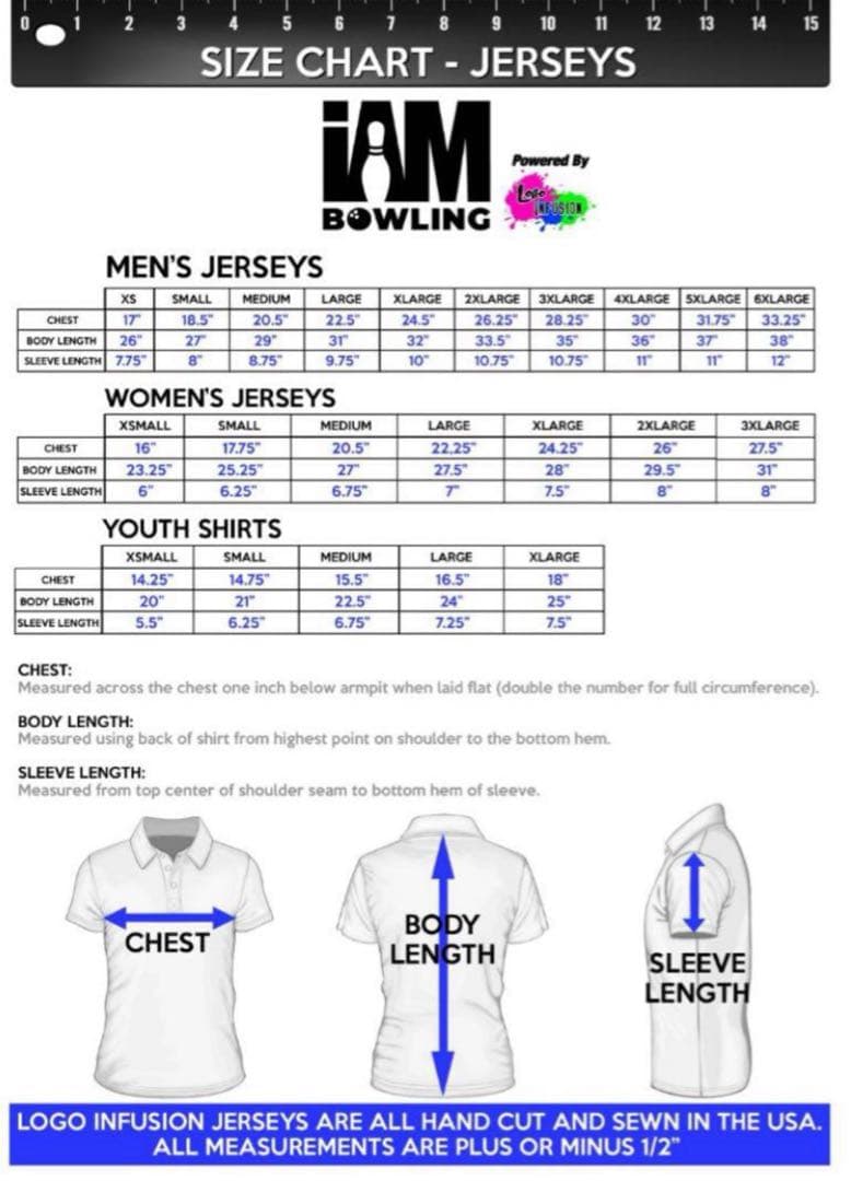 【米国輸入品】ストーム ボウリングウェア ブルーストライプ( L サイズ相当)