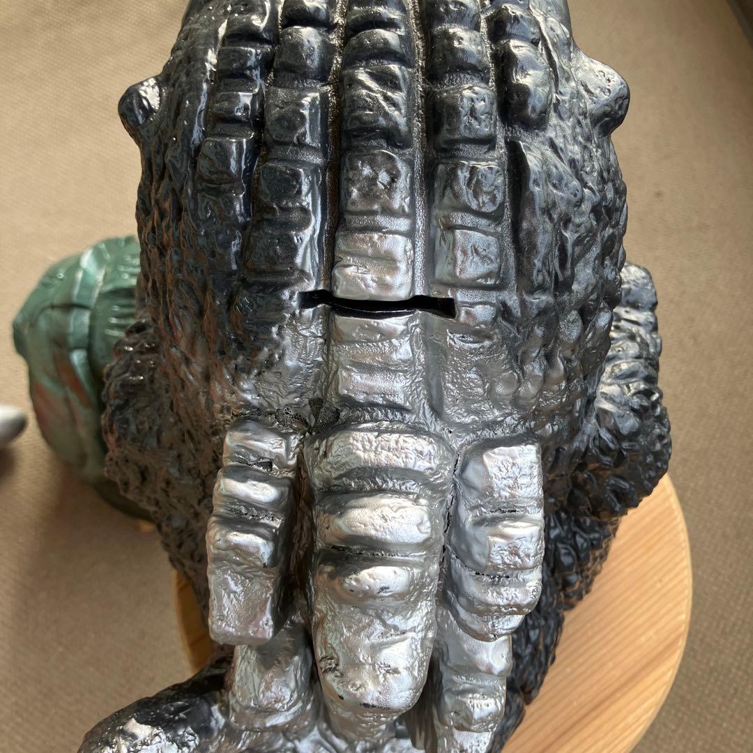 ゴジラ貯金箱 ゴジラフィギュア 約33cm 黒