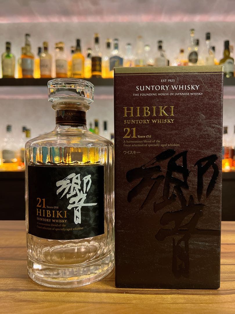 Hibiki 21年 ウイスキー ボックス入り（空瓶＆空箱）
