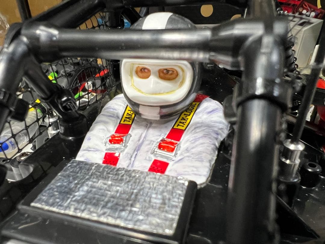 タミヤ スーパーホットショット カスタム プロポ受信機無し メカ付き