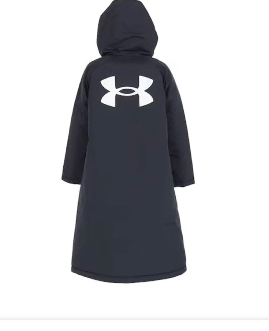 【新品、未使用品】Under Armour ブラック ベンチコート160