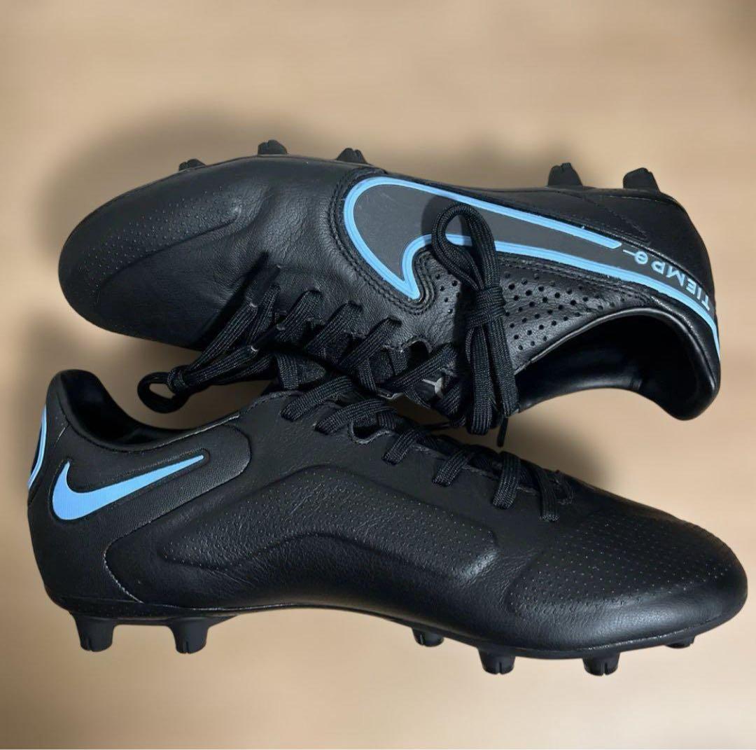シューズ NIKE TIEMPO LEGEND 9 PRO HG \"Black Blue\"