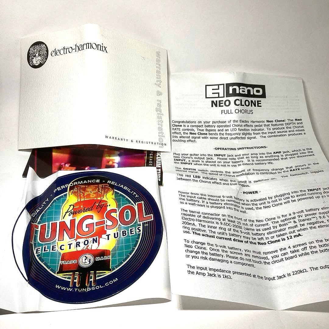electro harmonix NEO CLONE コーラス Nirvana