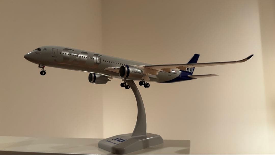 hogan A350 Scandinavian Airlines 飛行機模型美品