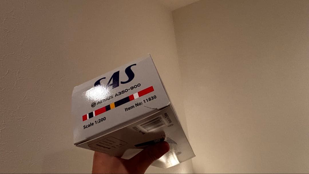 hogan A350 Scandinavian Airlines 飛行機模型美品