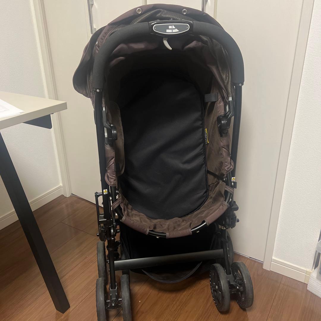 【ほぼ未使用】 コムペット ミリクラン ペットカート／ペットバギー マナブラウン