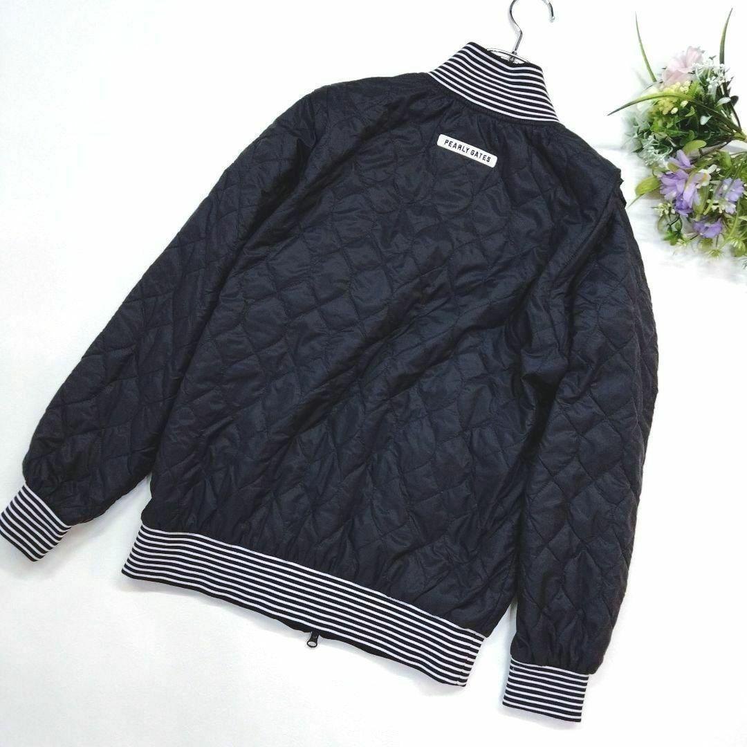 パーリーゲイツ　中綿ブルゾン　ベスト　スター　リバーシブル　ダブルジップ　0