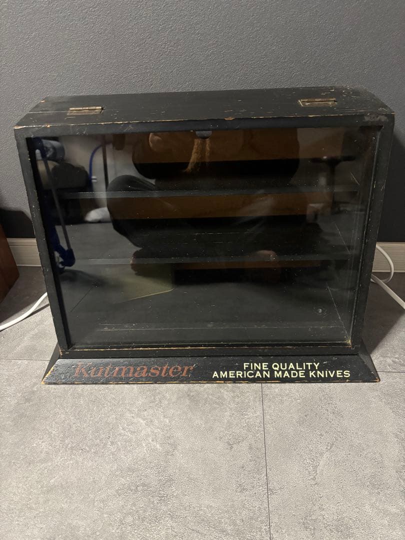 Kutmaster アンティークショーケース什器アメリカヴィンテージ