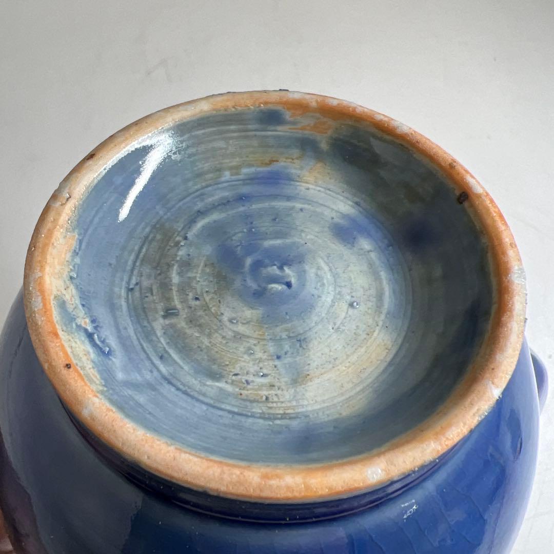 中国明時代　景徳鎮民窯　瑠璃釉水注　高さ18.5㎝トトコサ東な8-0121☆2F