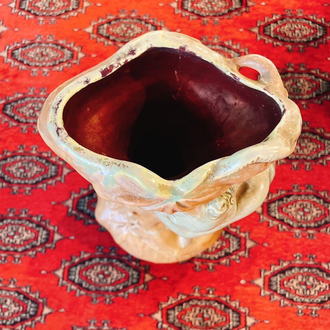 アーネスト・ブシエール　アール・ヌーヴォー　陶芸　美術品　芸術品　アンティーク