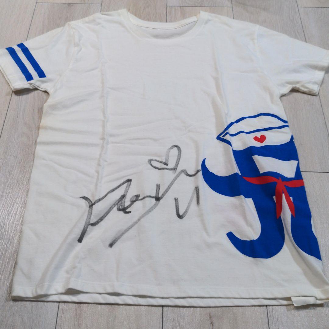 浜崎あゆみ　サイン　Tシャツ
