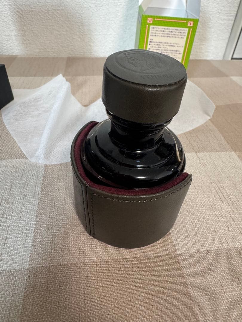 丸善インク檸檬、インク瓶ケース緑、2点セット