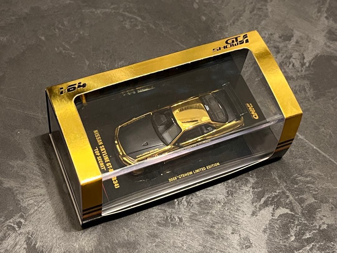 INNO 64 TOP SECRET 限定品　ゴールド　R34 トップシクレット