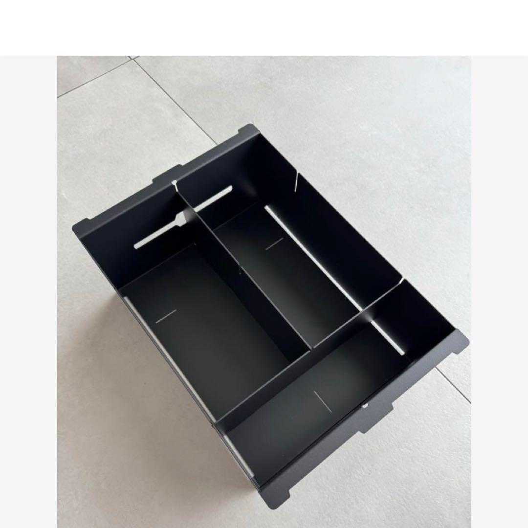 peakステンボックスハーフユニットハンガートレーブラックペーパーBOX