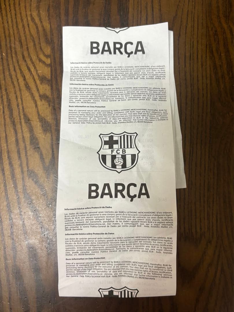 【バルセロナ現地購入】ラミンヤマル オーセンティックユニフォーム 正規品