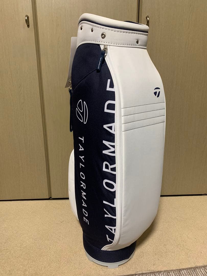 テーラーメイド キャディバッグ 白/ネイビー