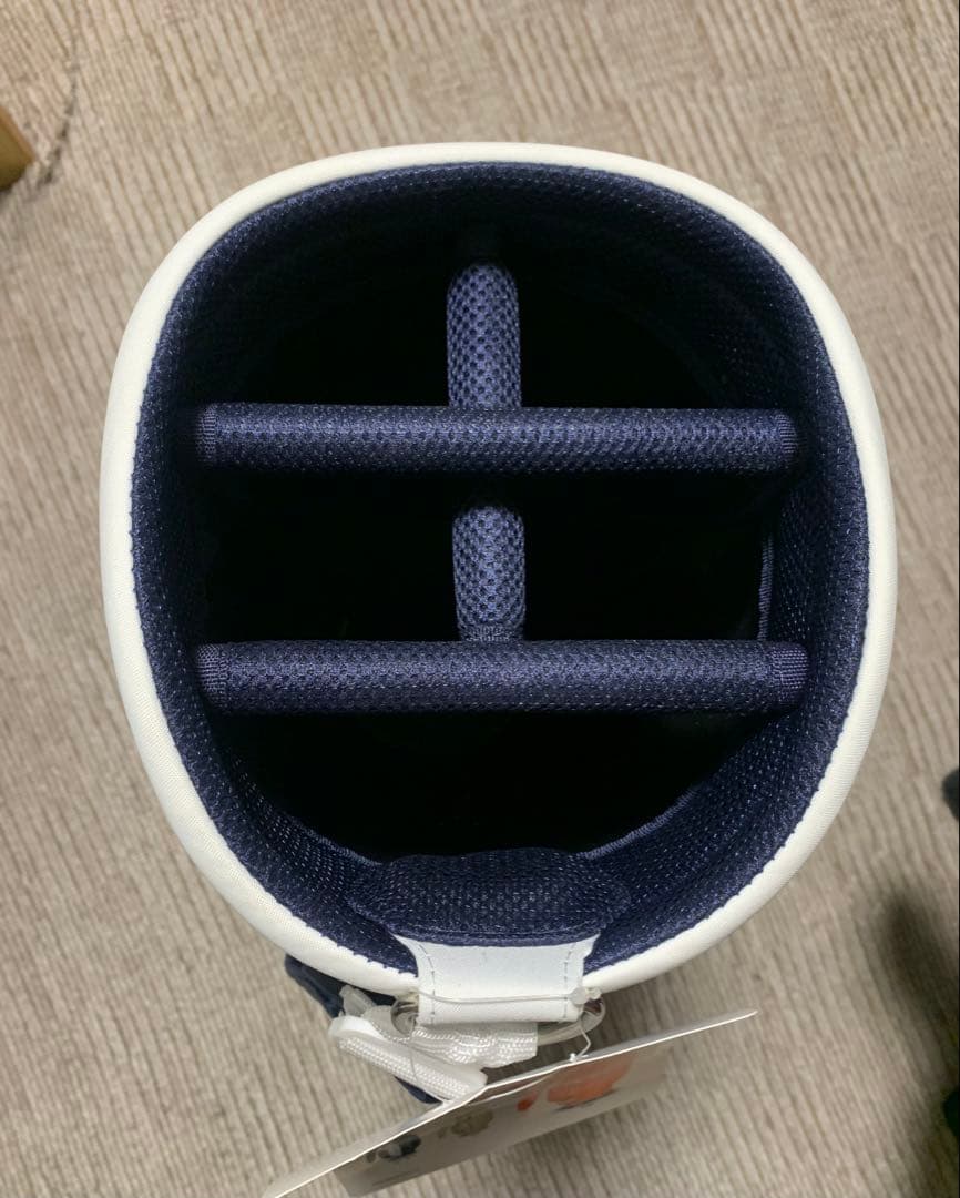 テーラーメイド キャディバッグ 白/ネイビー