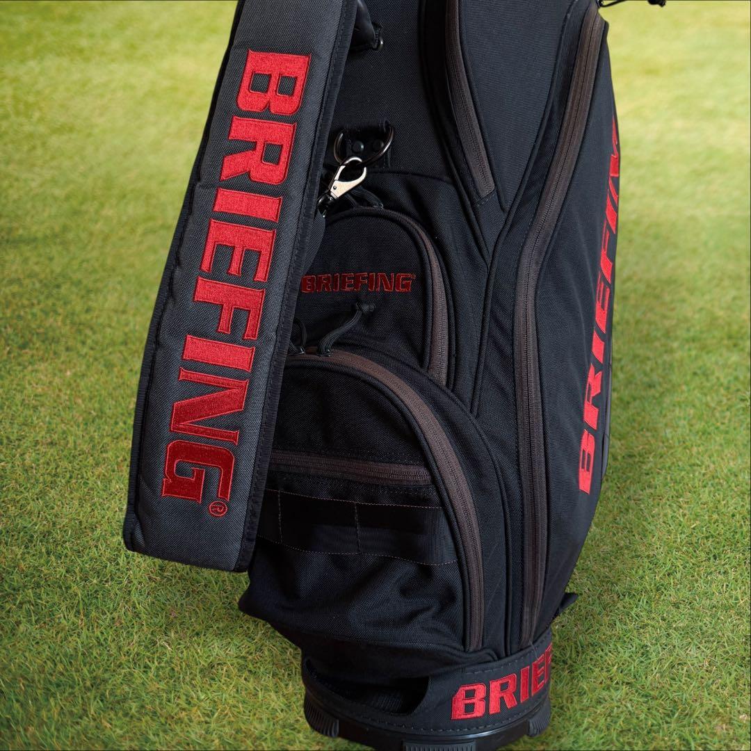 BRIEFING ブリーフィングゴルフ　キャディバッグ　CR-5 #02 黒